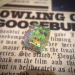 Prismatic Glass Crystal Stone Polyhedral Gemstone Dice Set - Golden Demon Dragon Series, 7 Pieces - Image 3